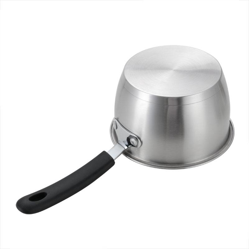 YUTAI Anti-scalding handle stainless steel pot နှင့် နို့အိုး ၃