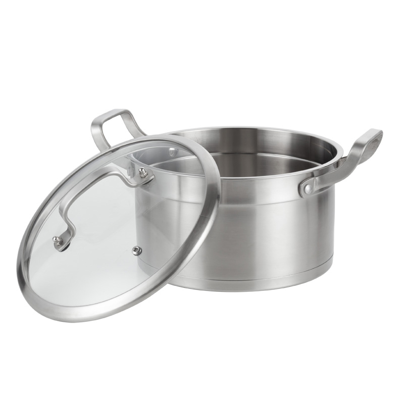 YUTAI 1810 Stainless Steel Soup Pot with Steel Handle 3