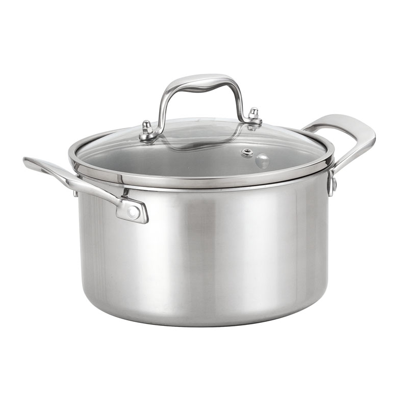 YUTAI 304 Composite Steel Stainless Steel Soup Pot 20-24CM Kitchenware 2