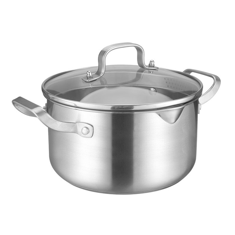 YUTAI 304 Stainless Steel Soup Pot with Filter Lid 2