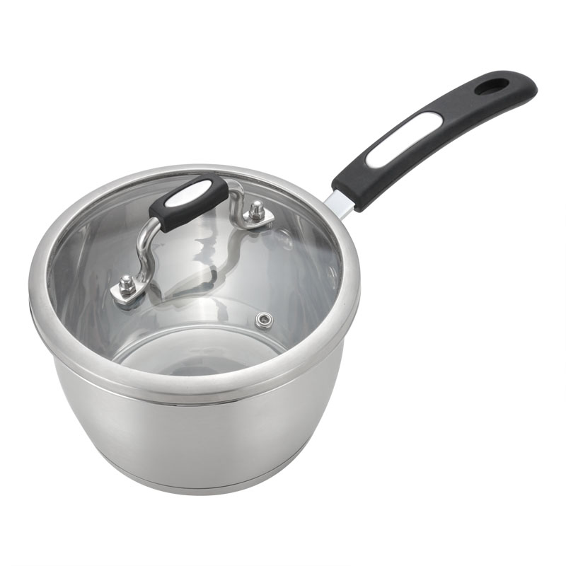 YUTAI Anti-scalding handle stainless steel pot and milk pot 2